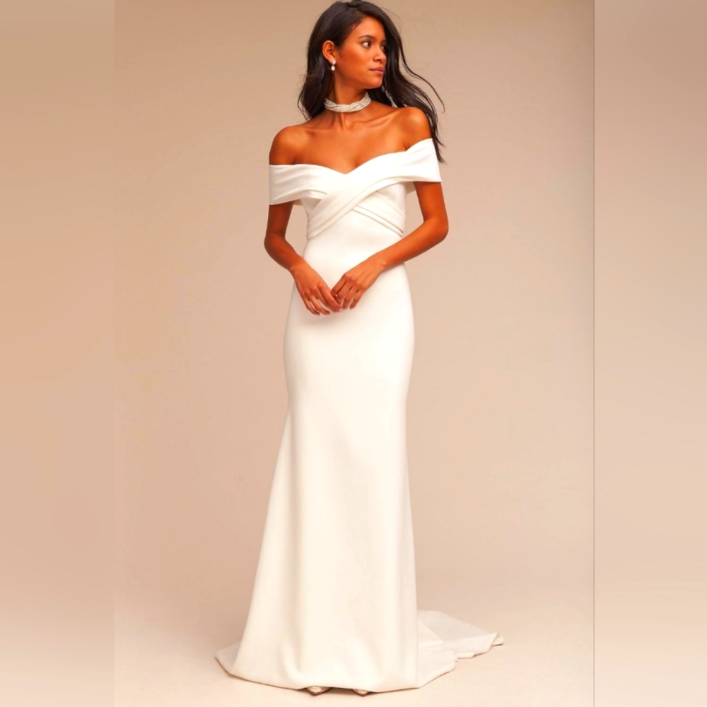 Used Theia Wedding Dress Blake BHLDN, Size 10
